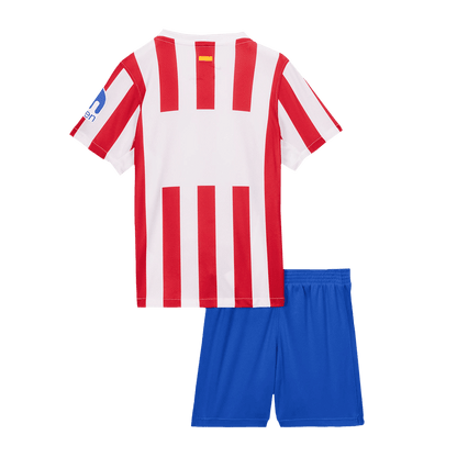 Atlético Thuisshirt Tenue 2025/26 Kinderen Rood&Wit