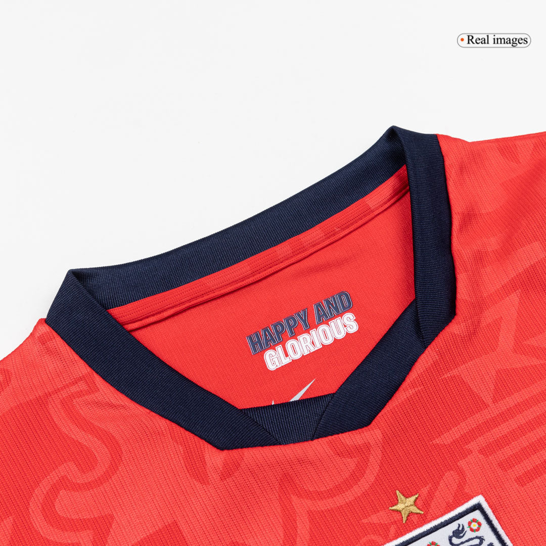 Angleterre Extérieur Maillot Kit - Coupe du Monde 2026 Junior Rouge
