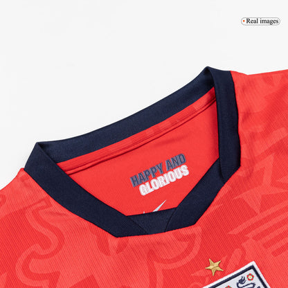 Angleterre Extérieur Maillot Kit - Coupe du Monde 2026 Junior Rouge