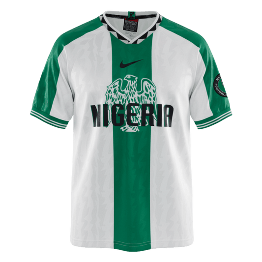 Retro Nigeria Extérieur Maillot 1996 Green&White