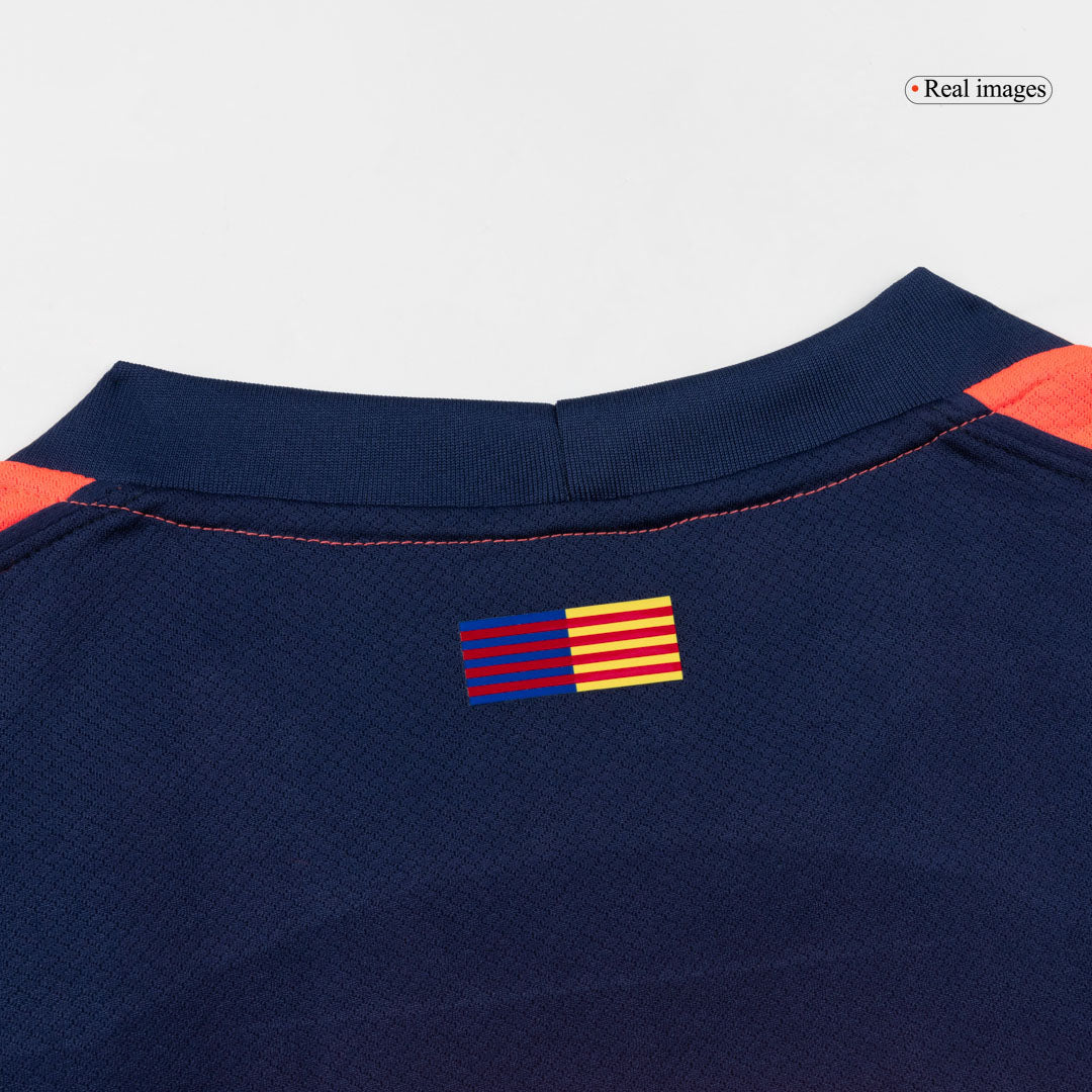 LAMINE YAMAL #10 Barcelona Derde Thuisshirt 2025/26 Oranje - UCL