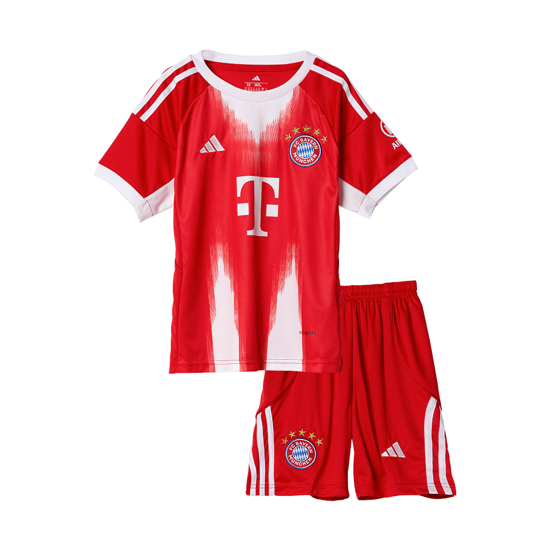 Munich Domicile Maillot Kit 2025/26 Junior Rouge