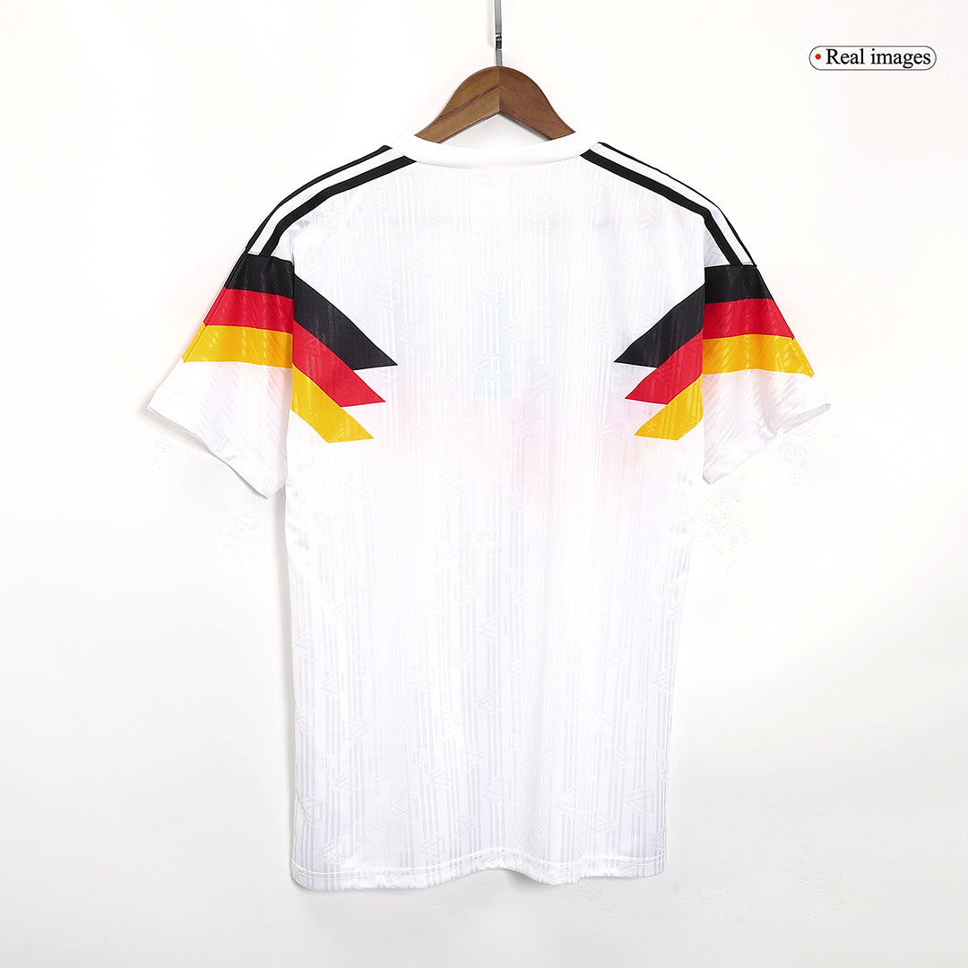 Retro Allemagne Domicile Maillot 1990