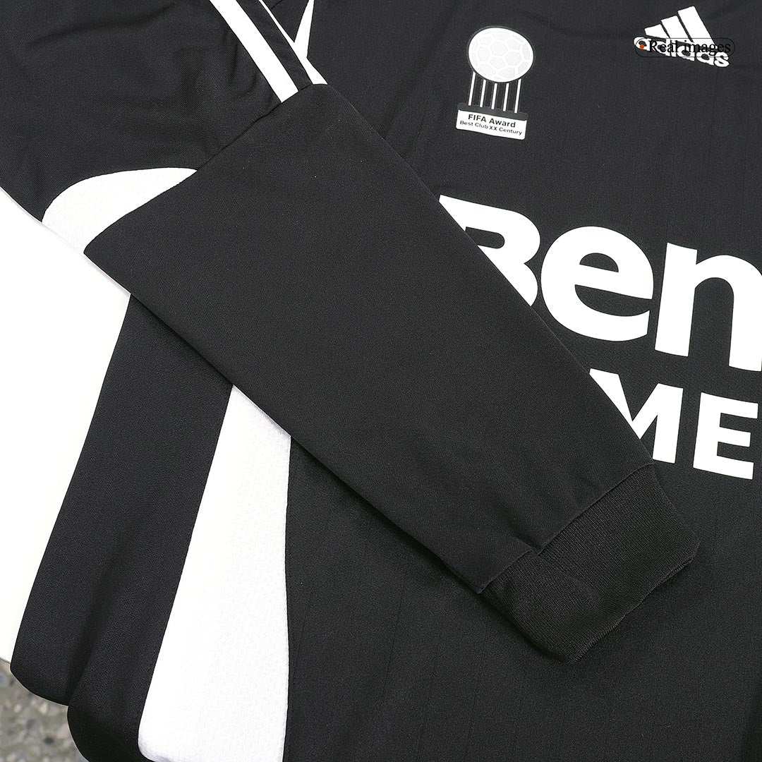 Retro Real Madrid Uitshirt Lange Mouwen 2006/07