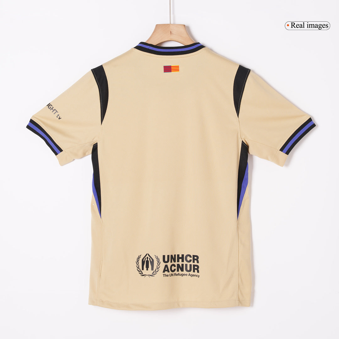 ROONY #28 Barcelona Uit Thuisshirt 2025/26 Geel
