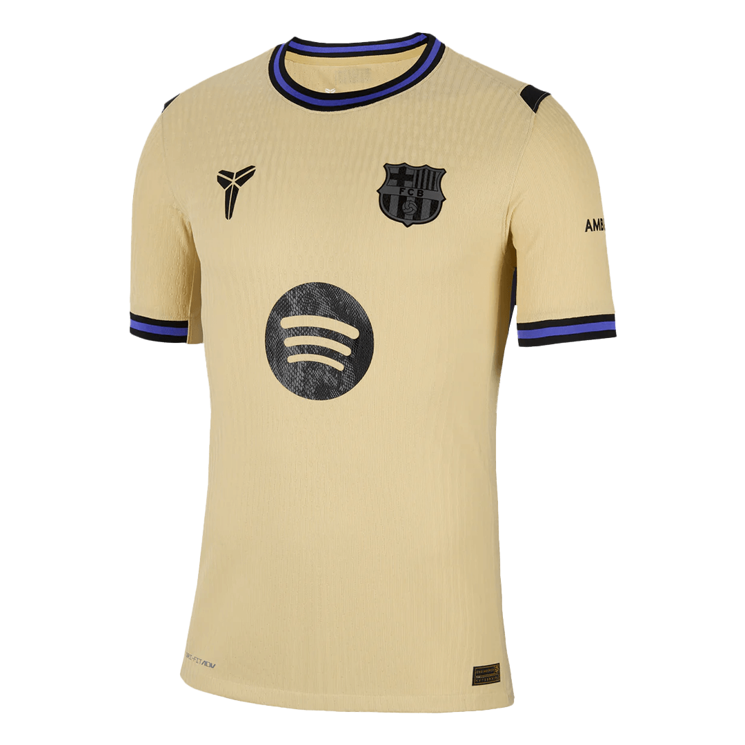 LAMINE YAMAL #10 Barcelone Extérieur Maillot 2025/26 Authentique - UCL