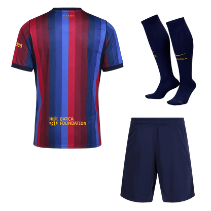 Barcelone Domicile Maillot Kit 2026/27 Rouge&Bleu - Super