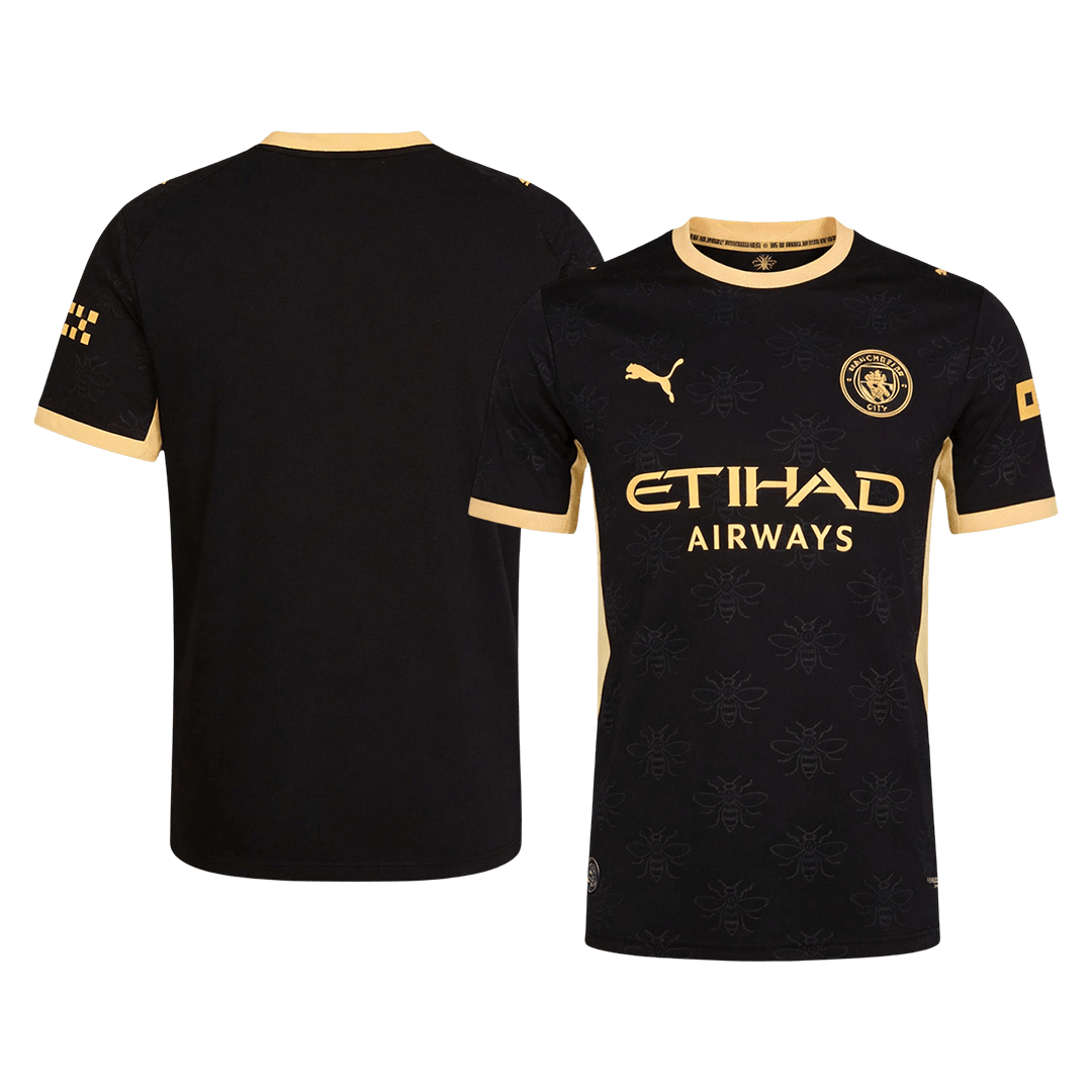 ENZO #17 Manchester City Extérieur Maillot 2026/27 Noir Joueur