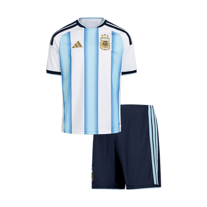 Argentine Domicile Maillot Kit 2025/26 Junior Blue&White