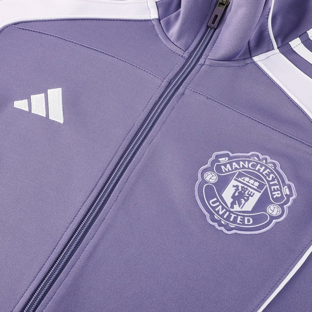 Manchester United Veste de Football Kit 2025/26 Violet