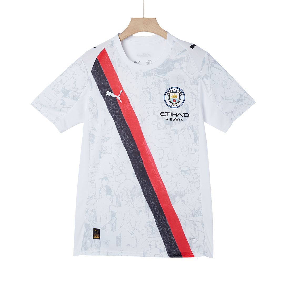 REIJNDERS #4 Manchester City Maillot 2025/26 Blanc - Club World Cup