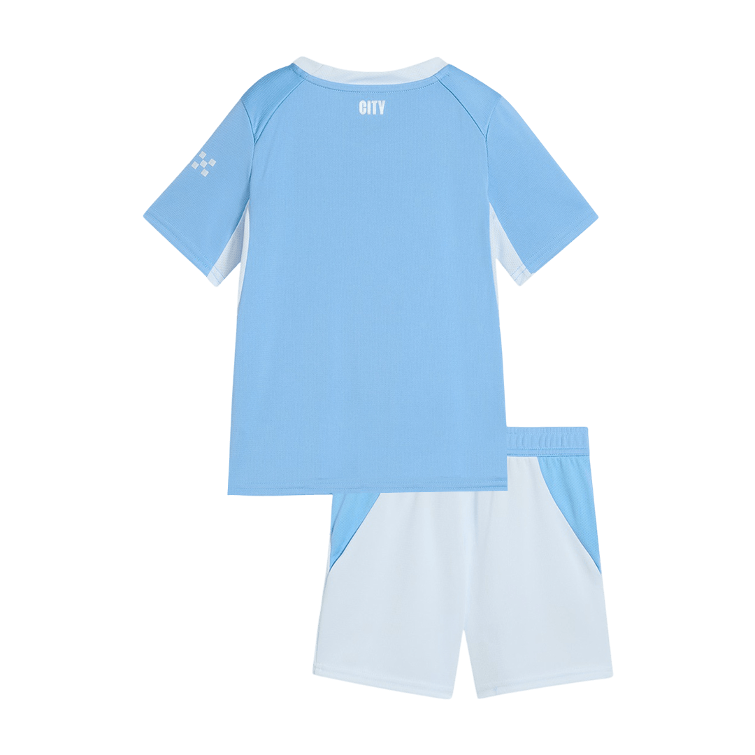 Manchester City Domicile Maillot Kit 2026/27 Enfant Bleu