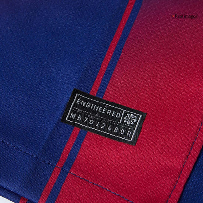 ROONY #19 Barcelone Domicile Maillot 2025/26 Rouge et Bleu - Super