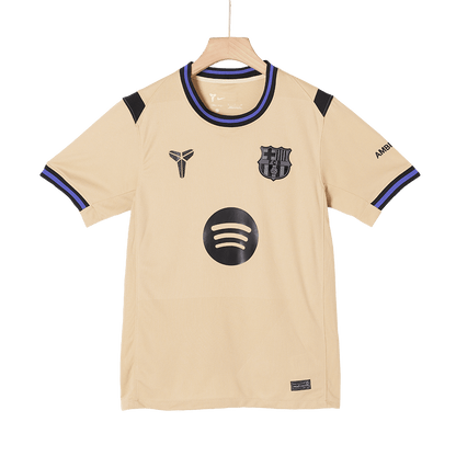 Barcelone Extérieur Maillot Kit 2025/26 Jaune&Noir