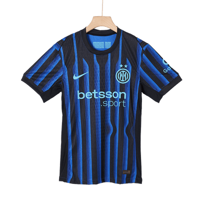 PAVARD #28 Inter Milan Thuisshirt 2025/26 Blauw&Zwart Authentiek
