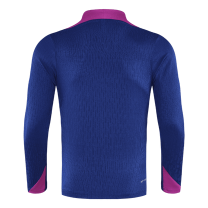 Barcelone Sweatshirt Kit 2025/26 Enfant Bleu marine
