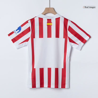 Atlético Thuisshirt Kit 2025/26 Kinderen Rood&Wit