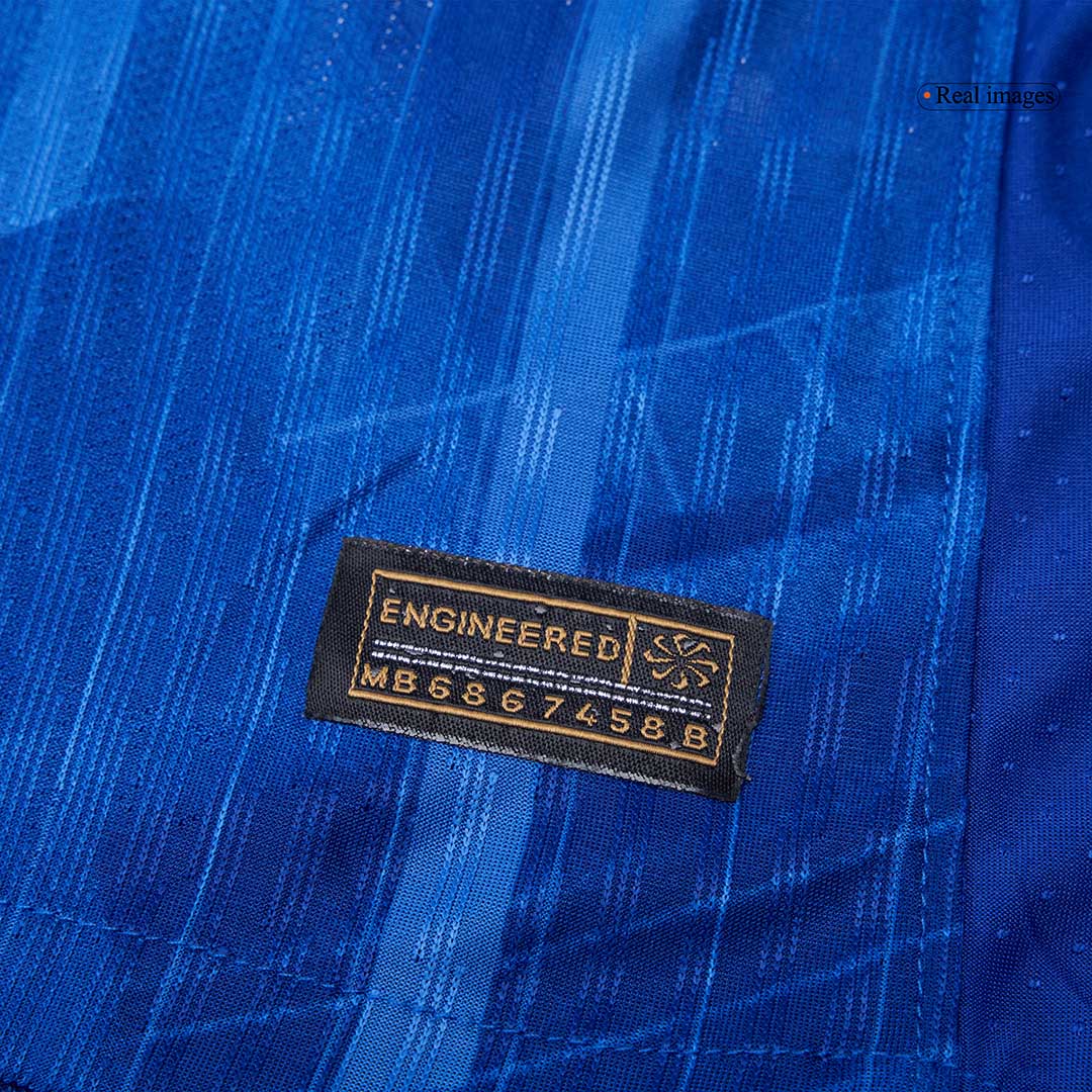 NETO #7 Chelsea Thuisshirt 2025/26 Blauw Authentiek