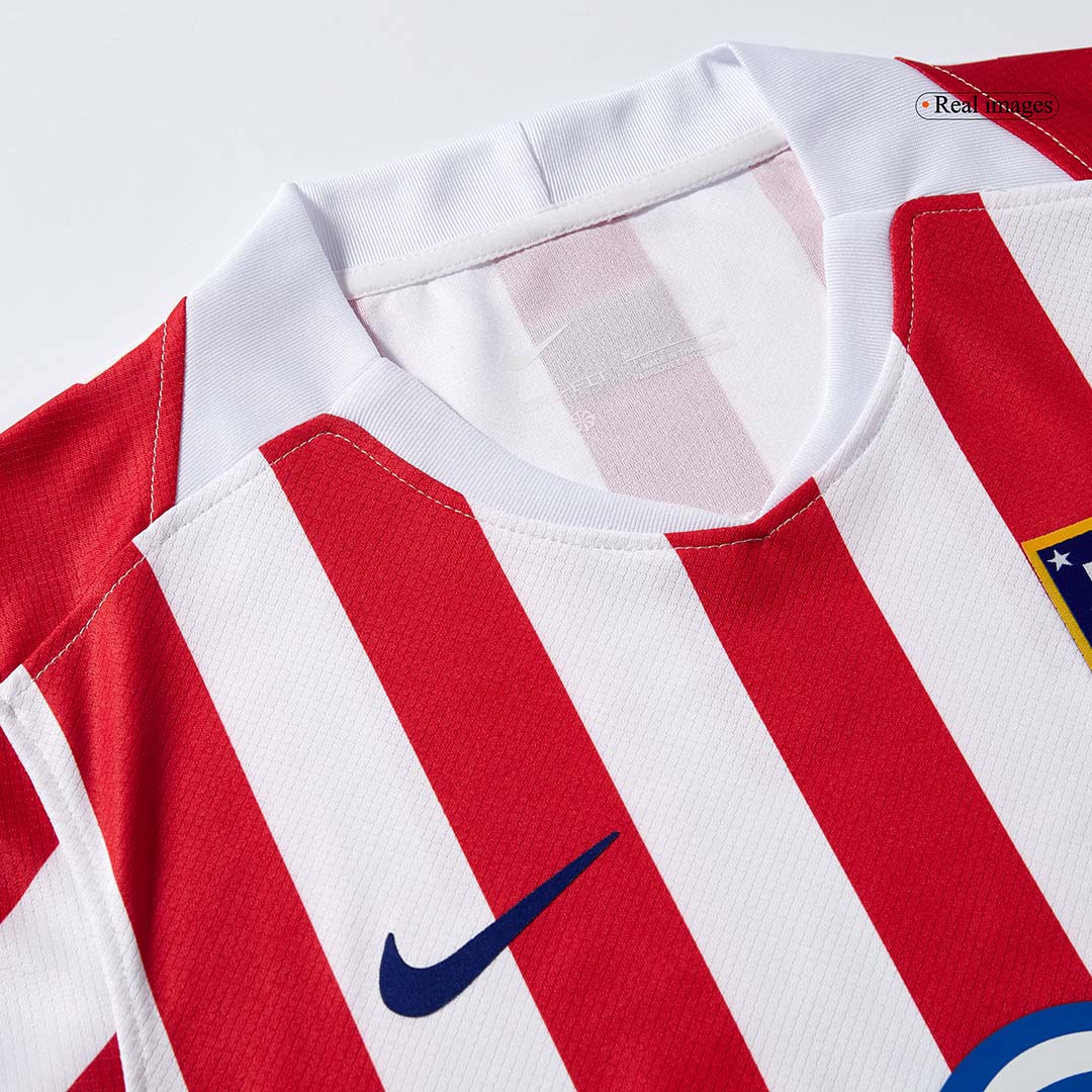 GRIEZMANN #7 Atlético Thuisshirt 2025/26 Rood-Wit