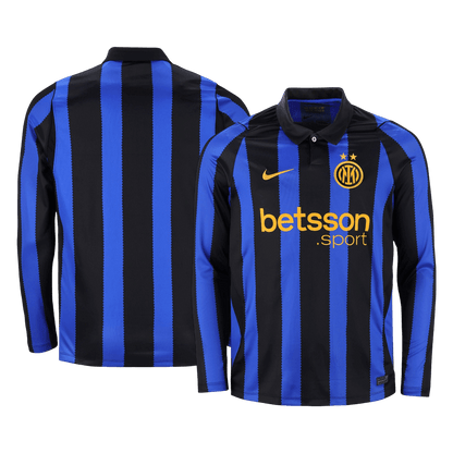 Inter Milan Domicile Maillot Manches Longues 2026/27 Blue&Black