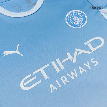 HAALAND #9 Manchester City Domicile Maillot 2026/27 Bleu - UCL