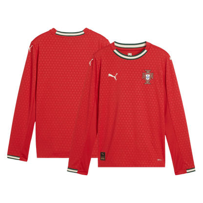 Portugal Thuisshirt Lange Mouwen 2025