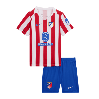 Atlético Thuisshirt Tenue 2025/26 Kinderen Rood&Wit