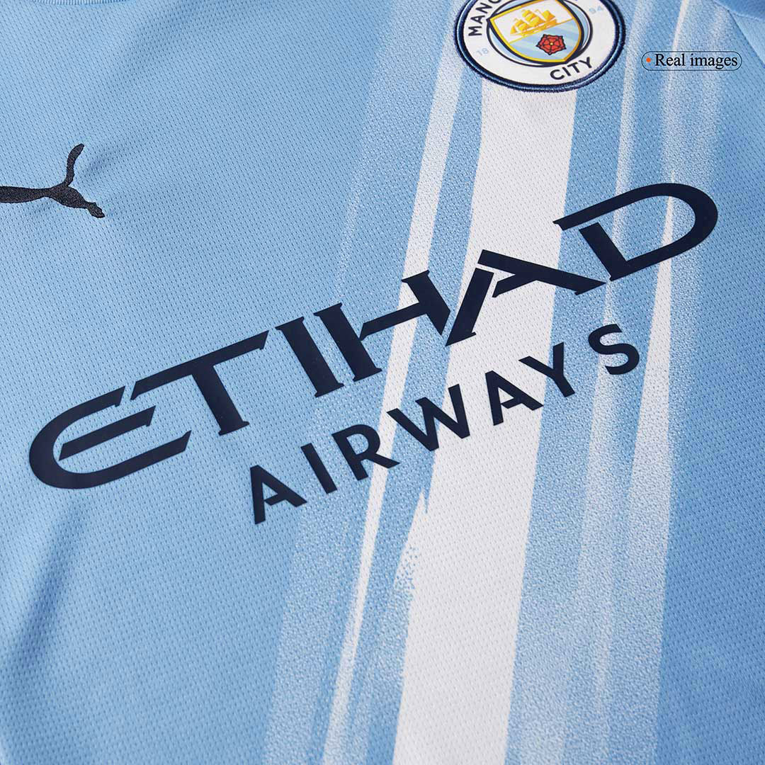 DE BRUYNE #17 Manchester City Thuis Shirt 2025/26