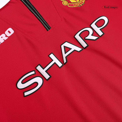 Retro Manchester United Domicile Maillot 98/00