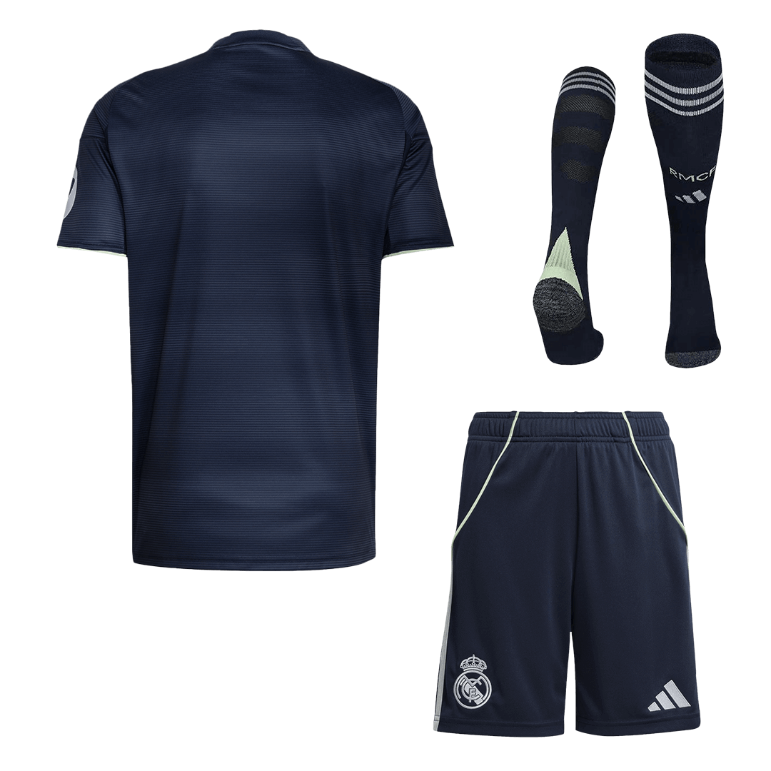 Real Madrid Extérieur Maillot Kit 2025/26 Bleu marine