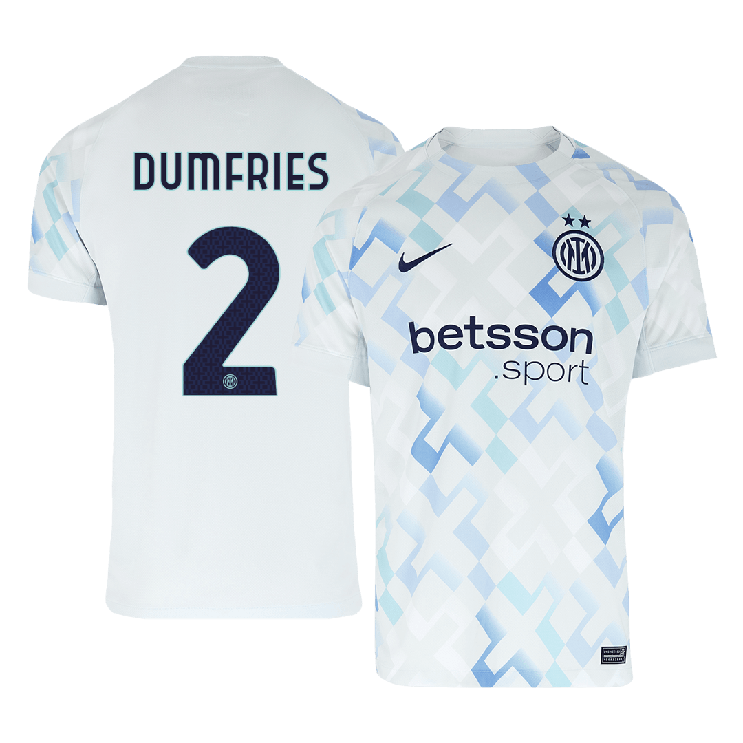 DUMFRIES #2 Inter Milan Extérieur Maillot 2025/26