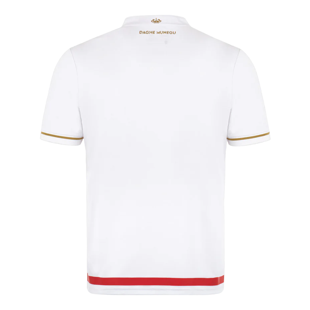 Monaco Domicile Maillot 2025/26 Red&White