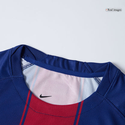 F.DE JONG #21 Barcelone Domicile Maillot 2025/26 - UCL