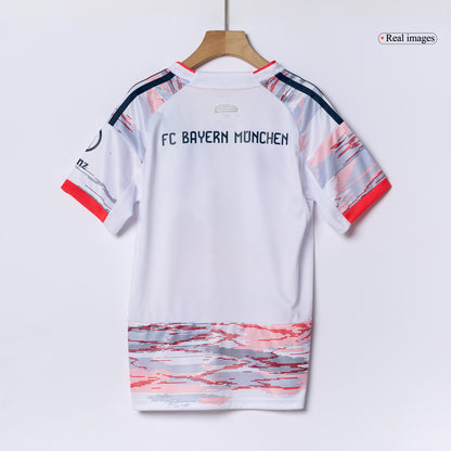 Munich Extérieur Maillot Kit 2025/26 Junior Blanc