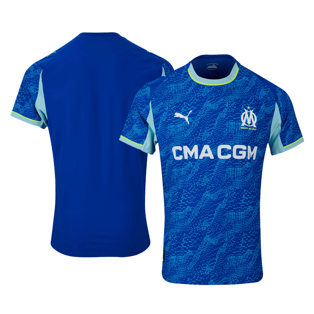 Olympique de Marseille Third Maillot 2025/26 Bleu Authentique