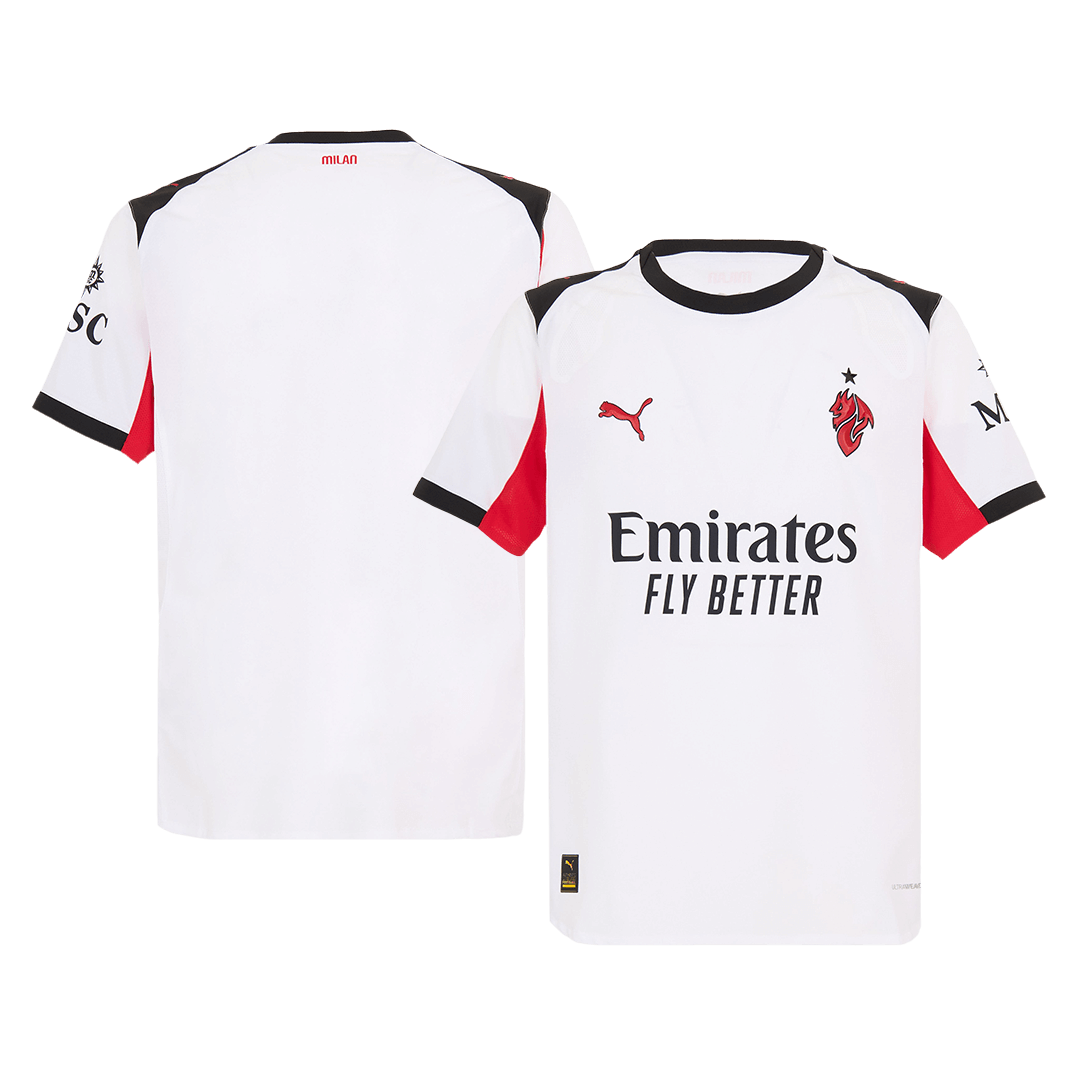 AC Milan Extérieur Maillot 2025/26 Authentique